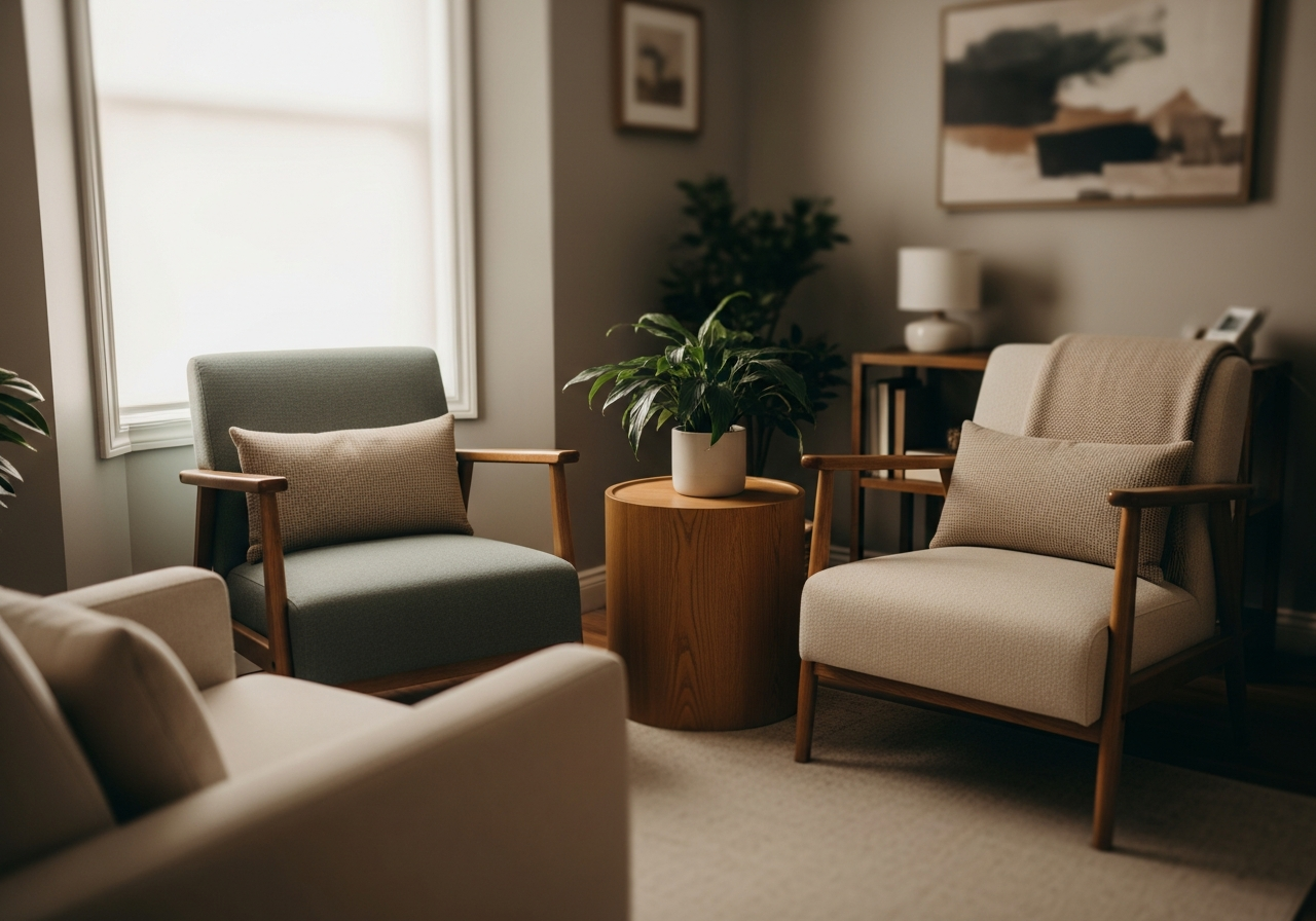 A welcoming counseling office